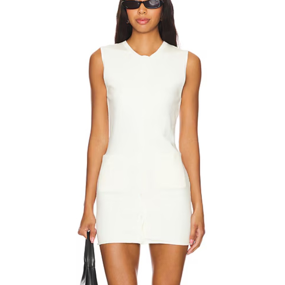 NEW Ivory Mini Dress Revolve - Size Small